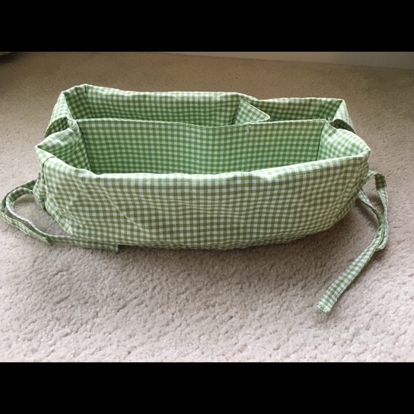 pottery barn diaper caddy